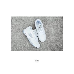 2016 Air Jordan 5 Retro Low GS 'White Wolf Grey'